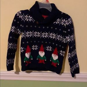 Boys Christmas Gnome Sweater